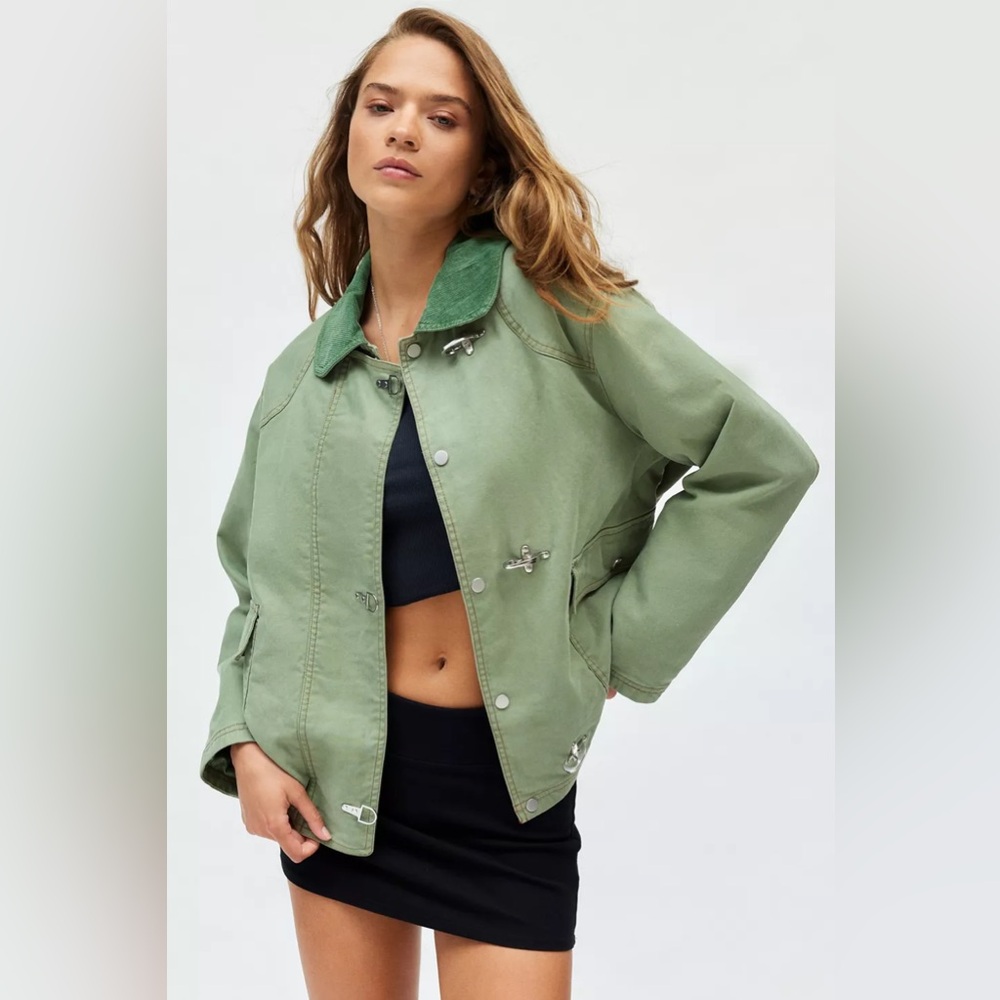 UO BDG Charles Canvas Duffle Jacket